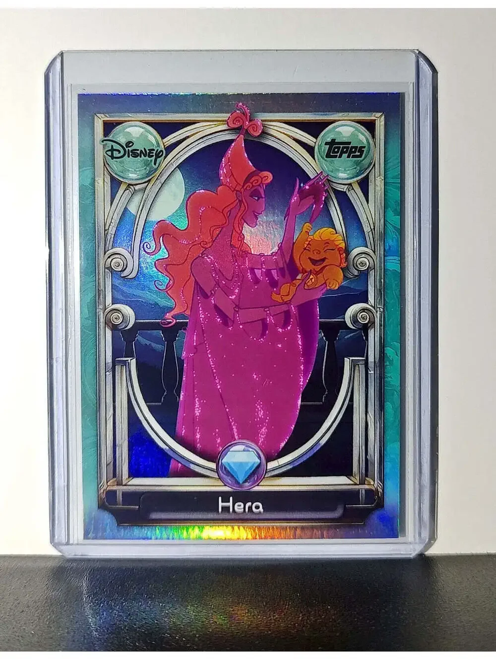Hera 2025 Topps Disney Wonder #135 Diamond Card Hercules